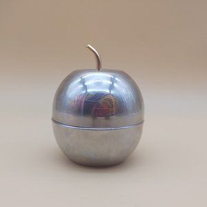 Metal Apple Trinket Box
